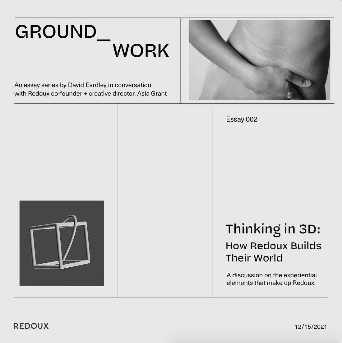 GROUND_WORK 02: Thinking in 3D - How Redoux Builds Their World - Redoux